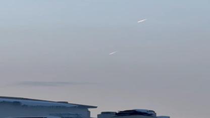 Yüksekova'da TSK'ya ait savaş uçaklarından devriye uçuşu