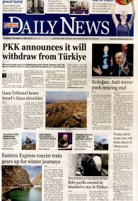 HÜRRİYET DAİLY NEWS Gazete Manşeti