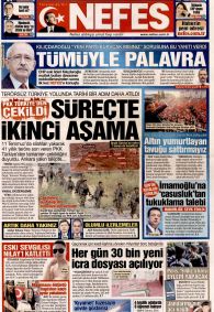 NEFES Gazete Manşeti