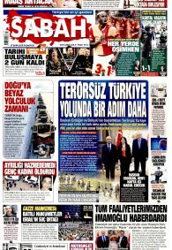 SABAH Gazete Manşeti