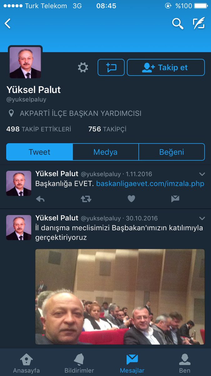 AKP'li Yönetici 17 Yaşındaki Çocuğu Taciz Etti, Yazışma Sosyal Medyadan Yayınlandı