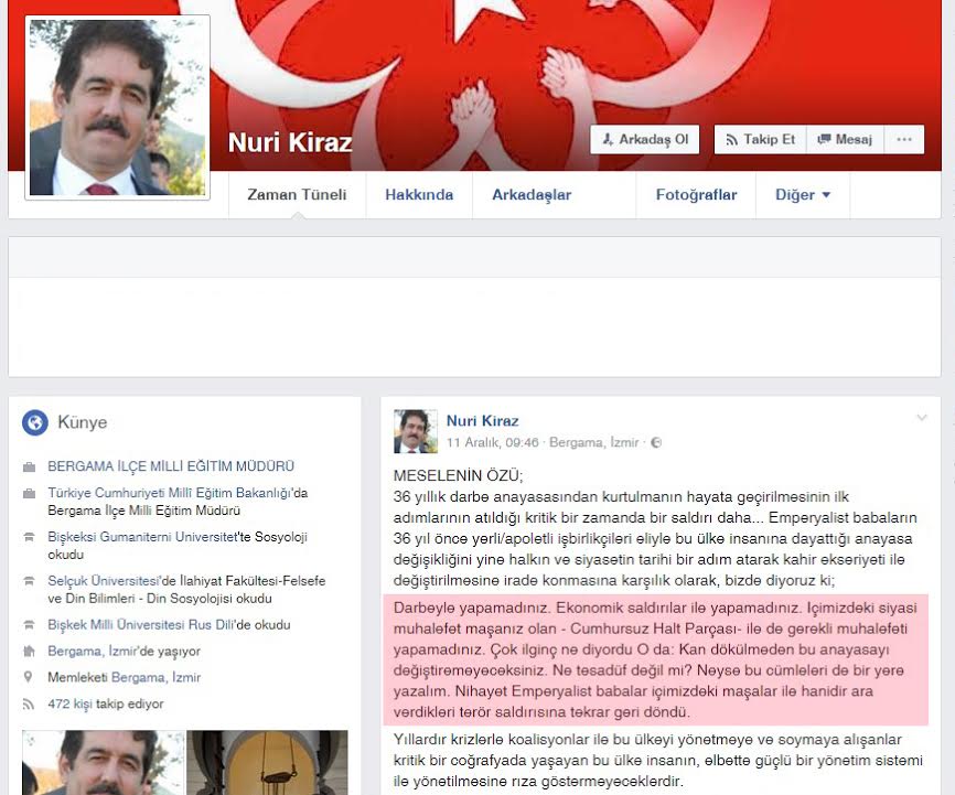 CHP’li Sertel: O Müdür Tam Anlamıyla “Halt” Etmiştir!