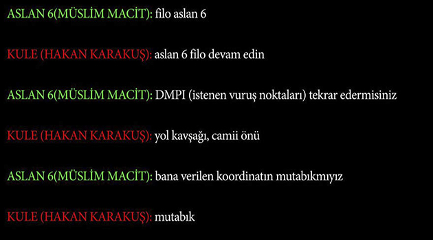 Darbeci Pilotların Telsiz Konuşmaları Yayınlandı