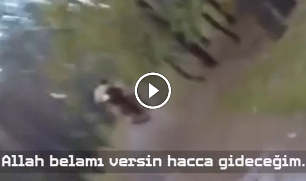 Ayı koşarak kovaladı, ödü kopan adam dua etti: "Hacca gideceğim"