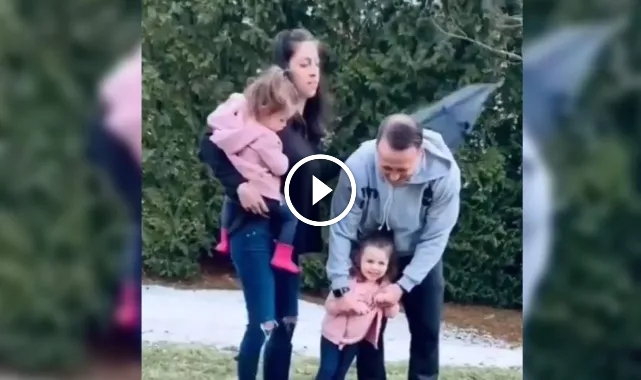 Kızı olacağını öğrenen babadan tartışılan tepki