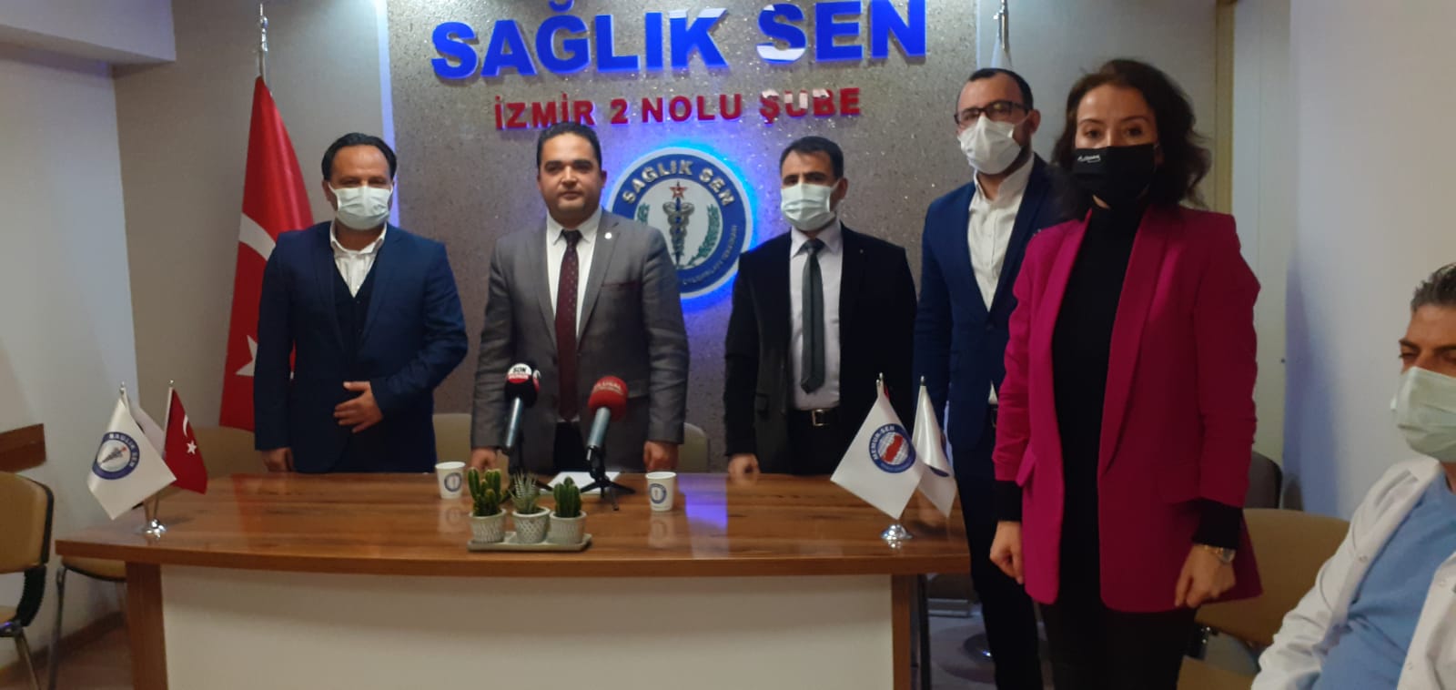 Sağlık-Sen Şube Başkanı Ekrem Özdemir,