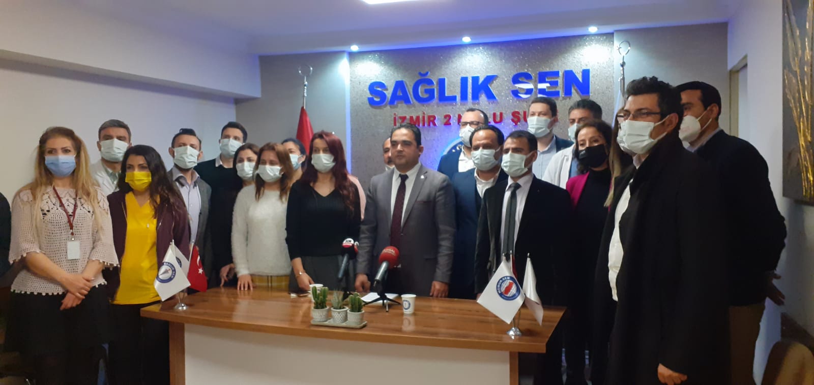 Sağlık-Sen Şube Başkanı Ekrem Özdemir,