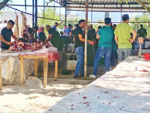 Menderes'in köylerinden kurban görüntüleri!