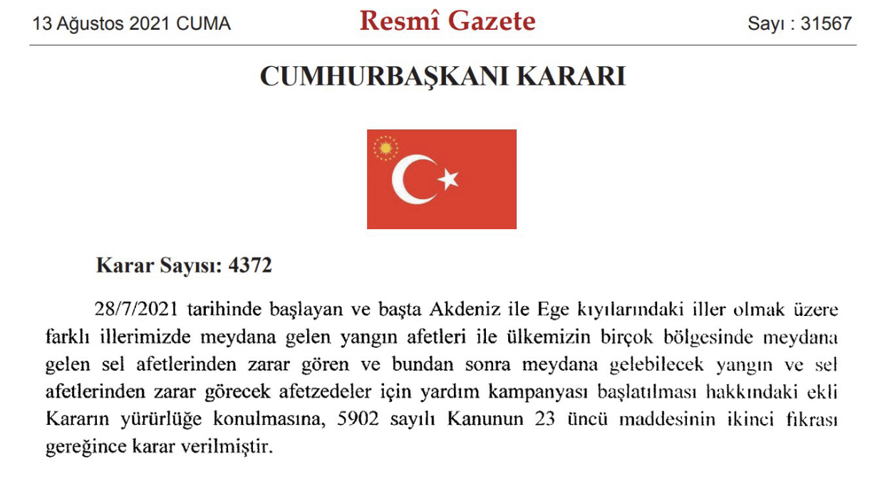 Sel felaketi: Sinop ve Bartın'da 17 kişi hayatını kaybetti; Cumhurbaşkanı kararı ile yardım kampanyası başlatıldı