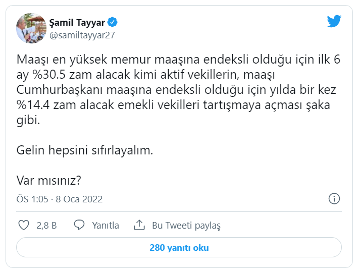 Milletvekillerine 'emekli maaşı' tepkisi! 
