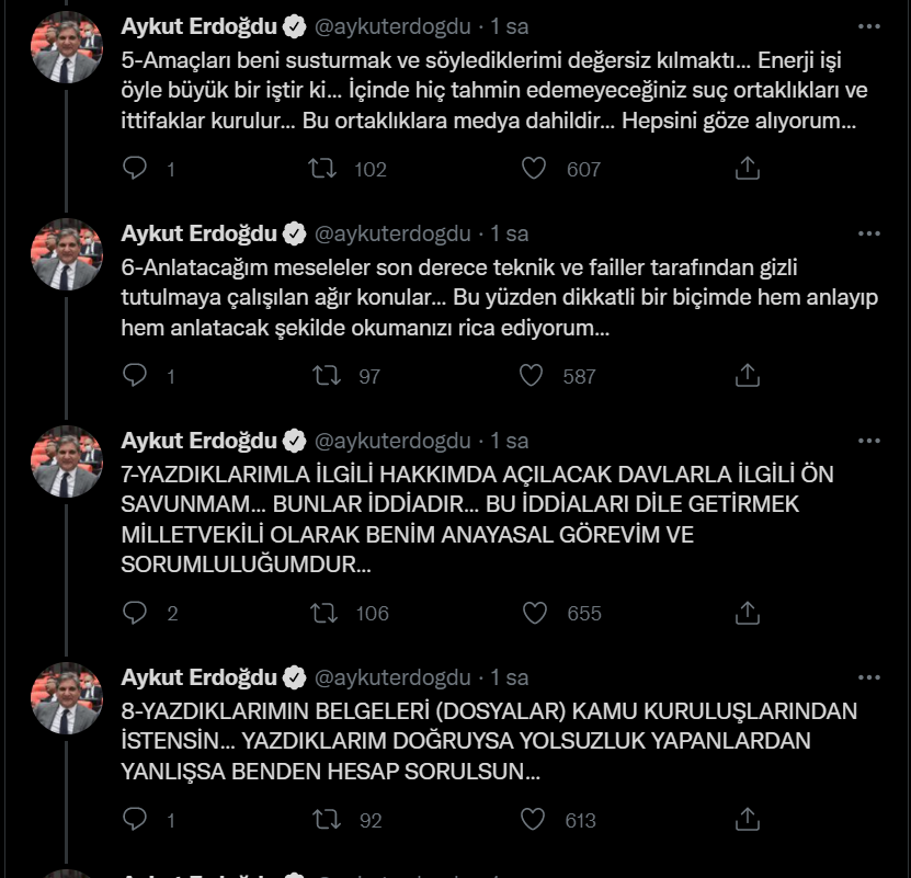 CHP’li Erdoğdu’dan şok açıklama: Kesintilerin arkasındaki 10 milyarlarca Dolarlık enerji vurgunu iddiası