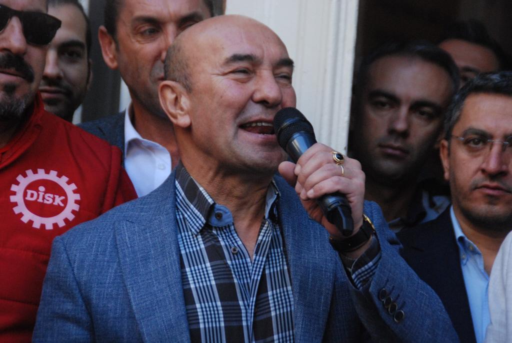 İşçilerden Tunç Soyer’e anlamlı destek: Soyer, “Ben bedel ödemeye hazırım”