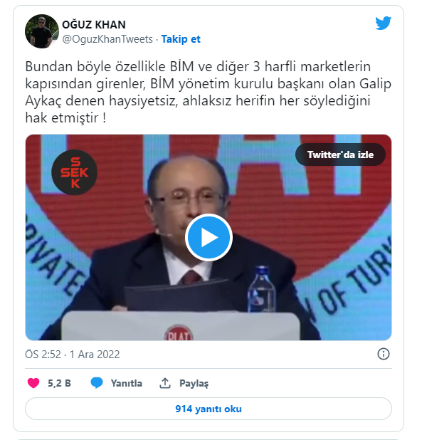 BİM boykotu TT oldu!
