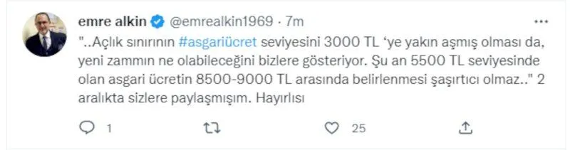 Ekonomistlerden yeni asgari ücret yorumu: Adil bir ücret değil
