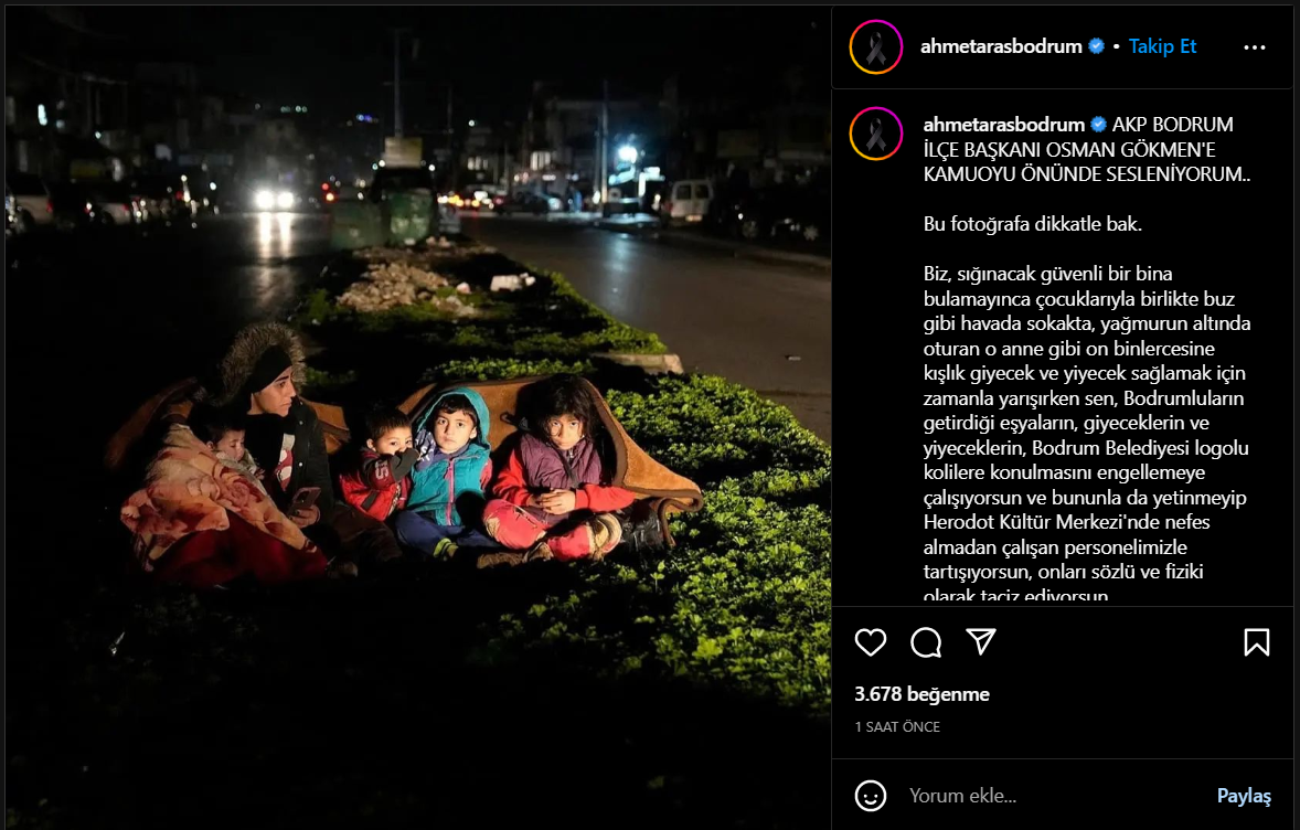 AK Partili Gökmen yardımları engellemeye çalıştı, Başkan Aras isyan etti!