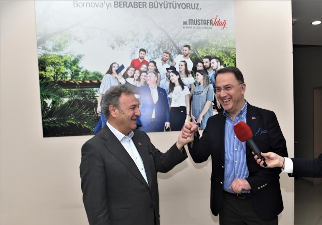 Başkan İduğ Beylikdüzülü mevkidaşını ağırladı: 