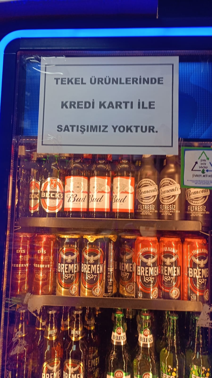 Esnaftan son çare: Tekel ürünlerinde kredi kartı ile satış yasak!