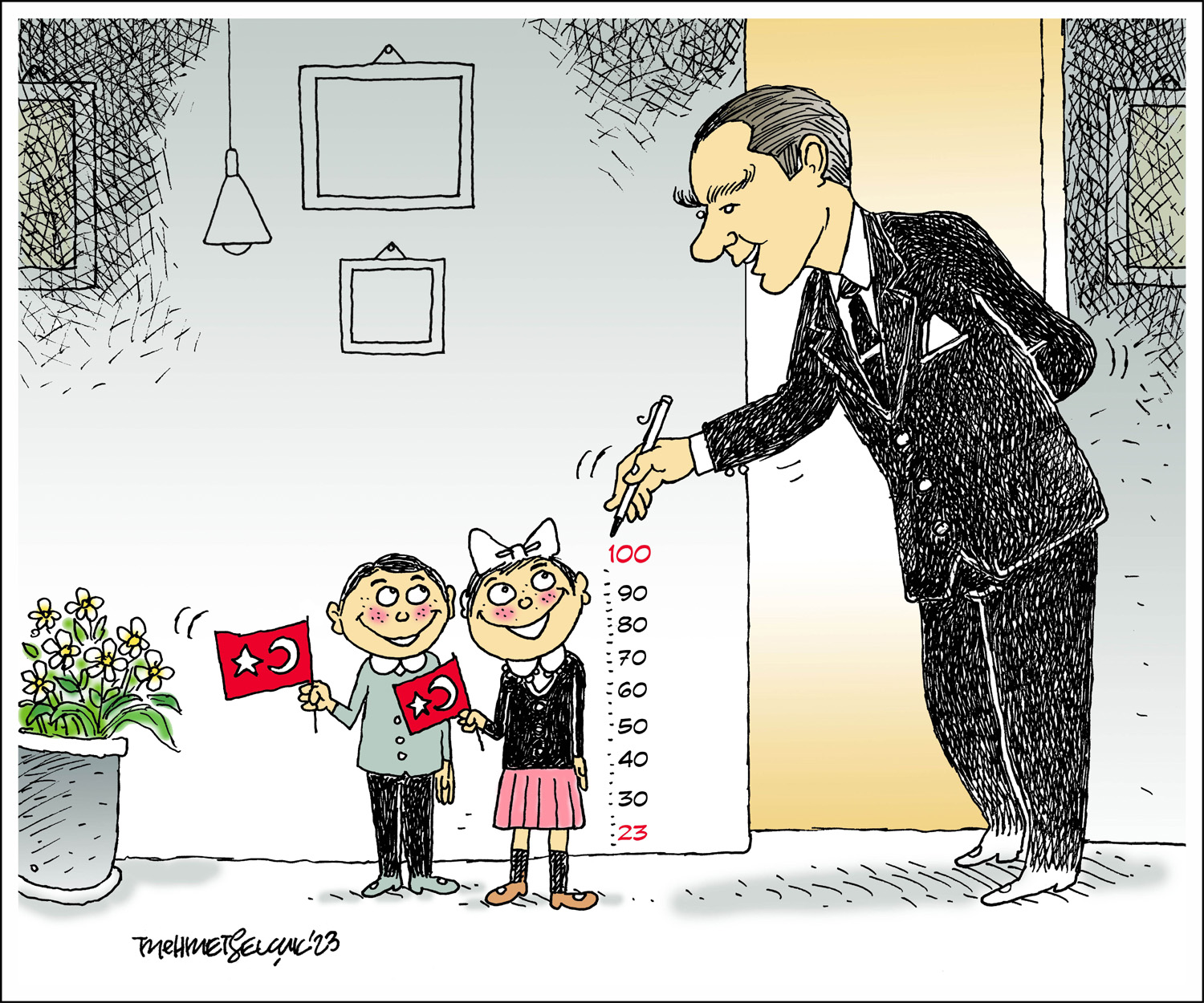 7. Eflatun Nuri Ulusal Karikatür Yarışması’nda Kazananlar Belli Oldu