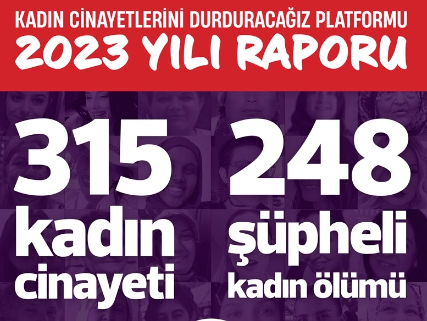 2023’te 315 kadın öldürüldü: “Cezasızlık politikaları erkeklere güvence veriyor”