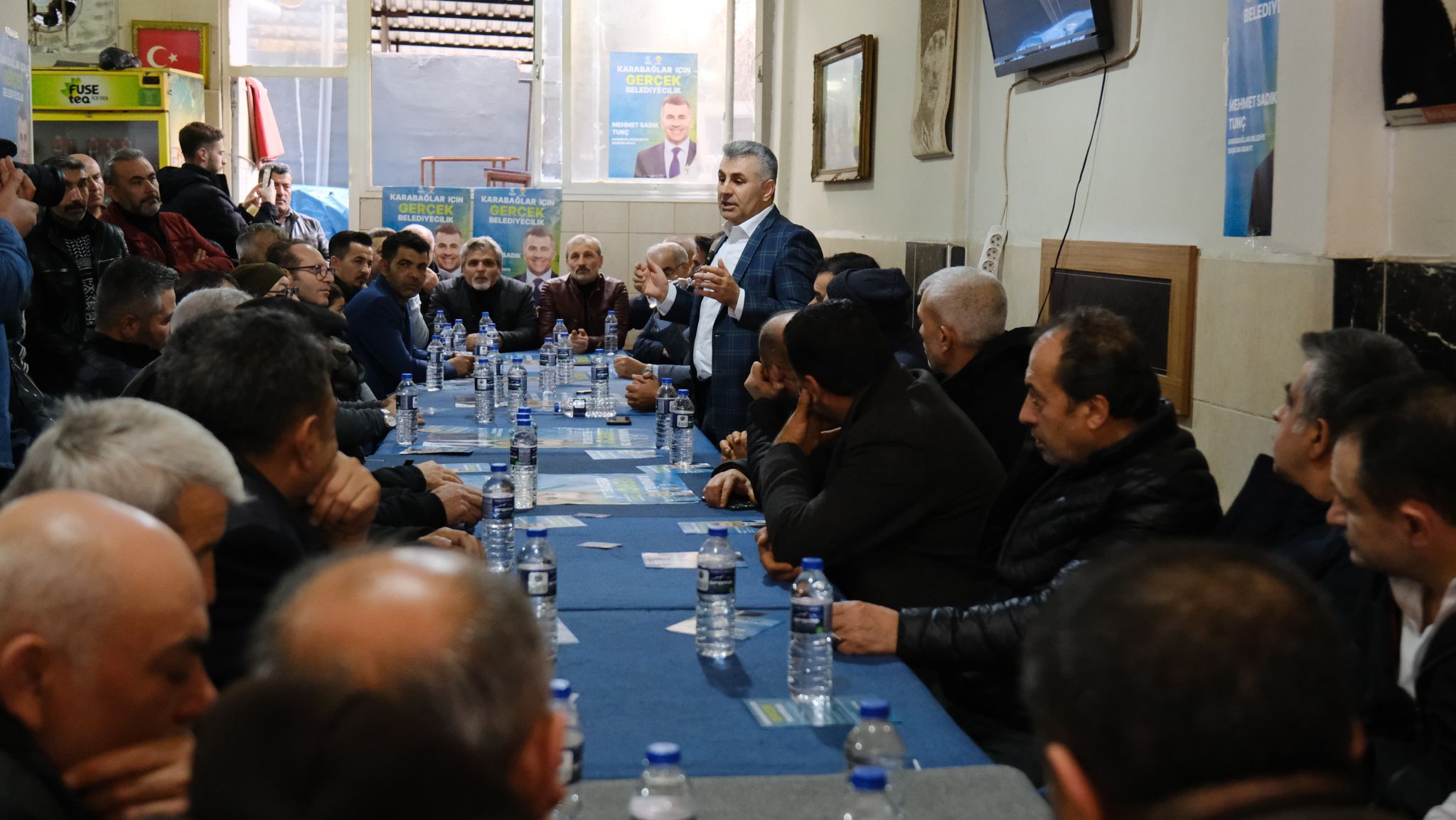 Karabağlar Belediye Başkan Adayı Mehmet Sadık Tunç: Karabağlar’ın bize inancı yükümüzü arttırıyor
