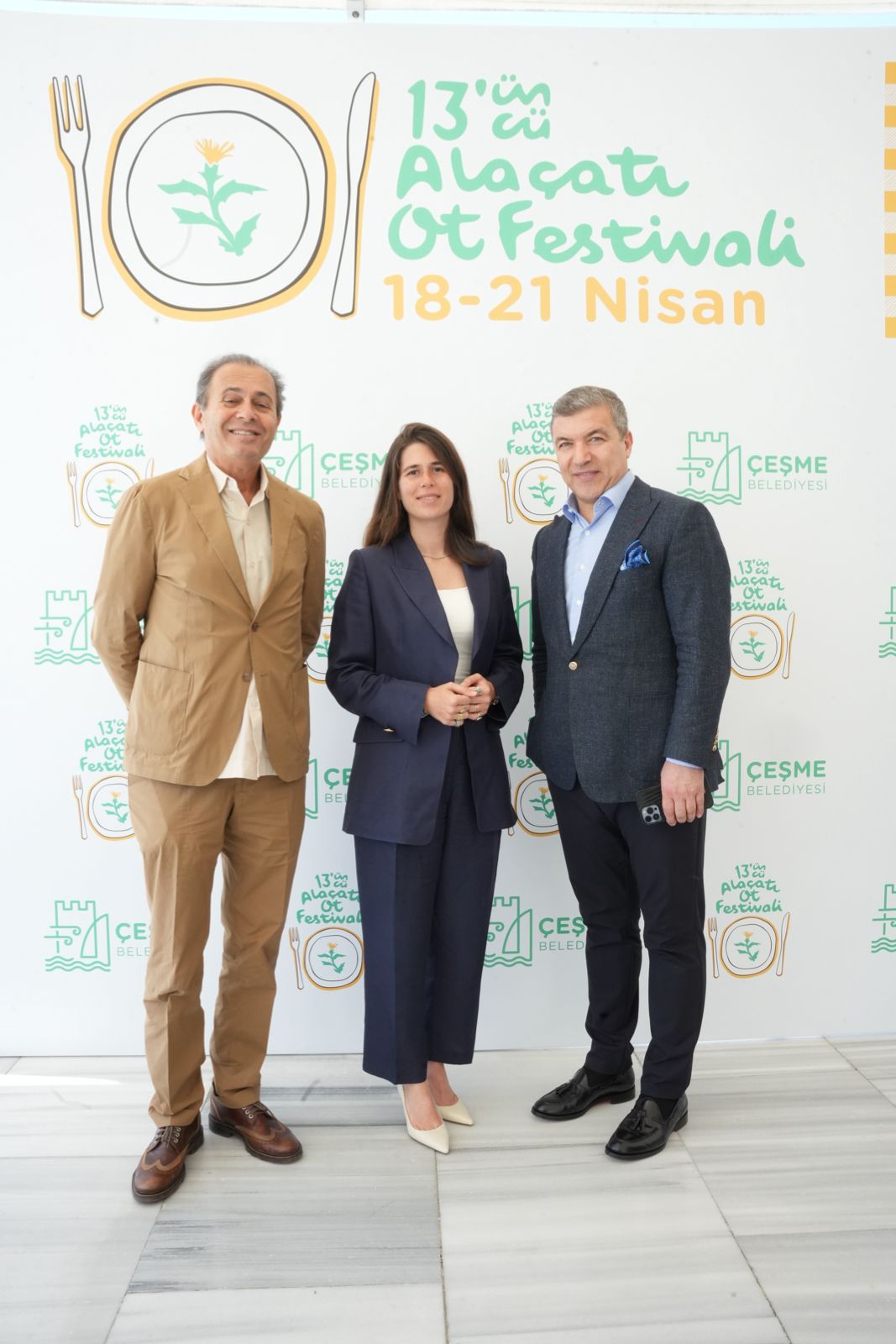 Çeşme Belediye Başkanı Lal Denizli 13. Alaçatı Ot Festivali'nin Tanıtımını Yaptı