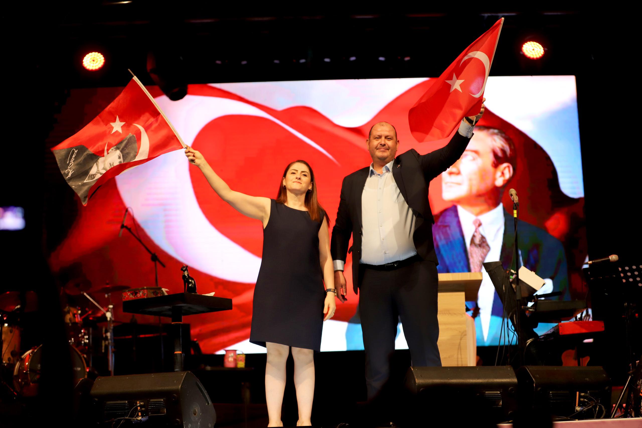 Menderes'te Zafer Bayramı Coşkusu