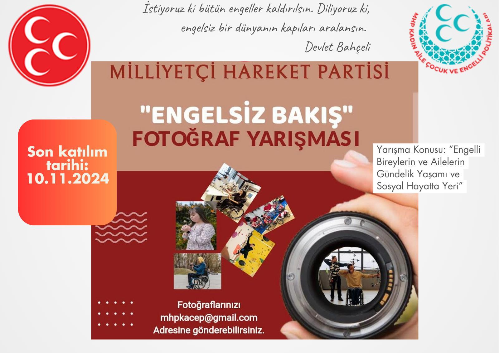 MHP'den engelsiz yarışma