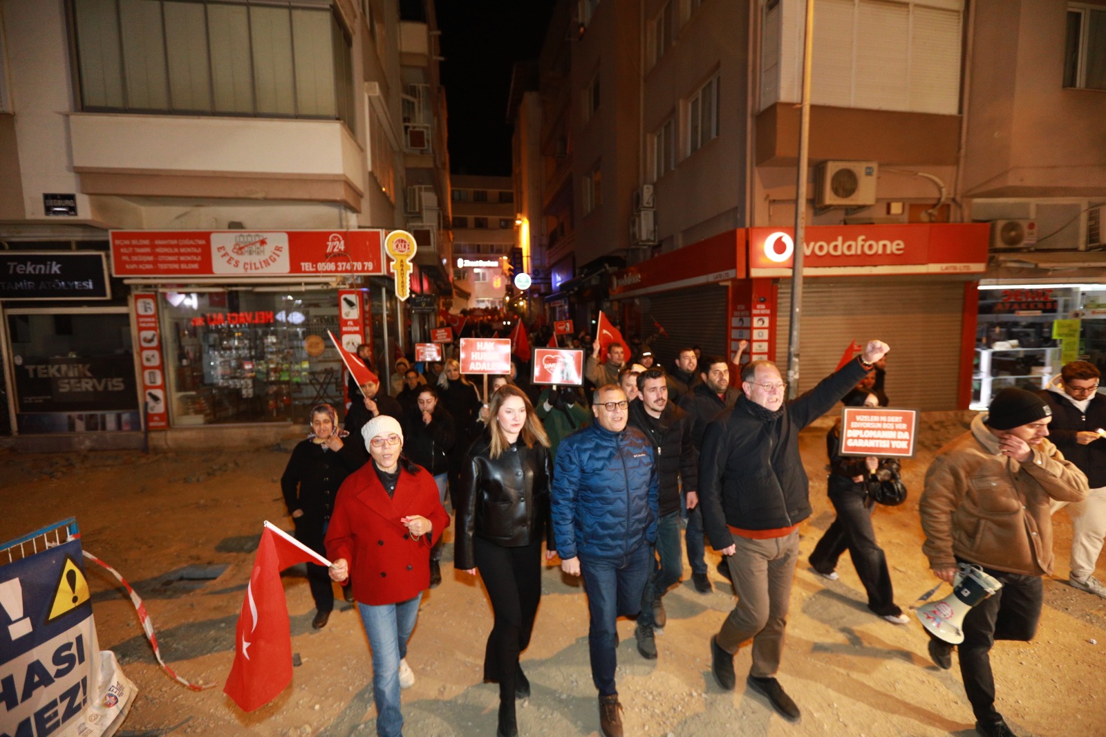 Efes Selçuk Adalet İçin Yürüdü!