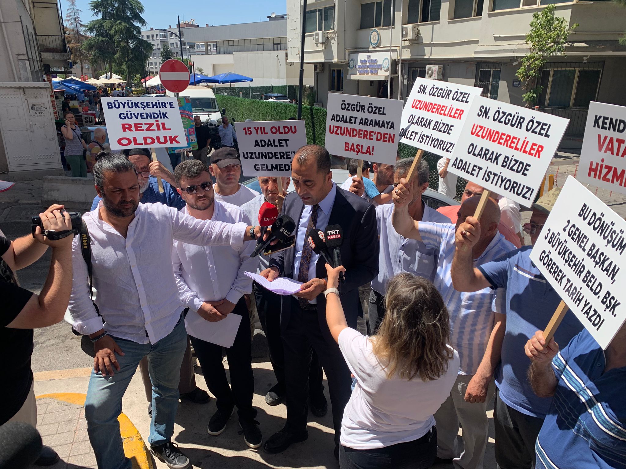 Kentsel dönüşüm mağdurlarından gözaltı açıklaması: Bu bir hak arayışıdır!