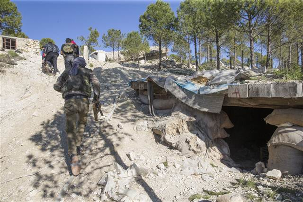 TSK Afrin'de ortaya çıkardı! Yerin 4 metre altında 10