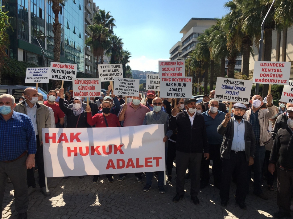 Uzundere Kentsel Dönüşüm Mağdurları Platformu İBB'ye seslendi: "Mağduriyetlerimizin giderilmezse dava açacağız" 1