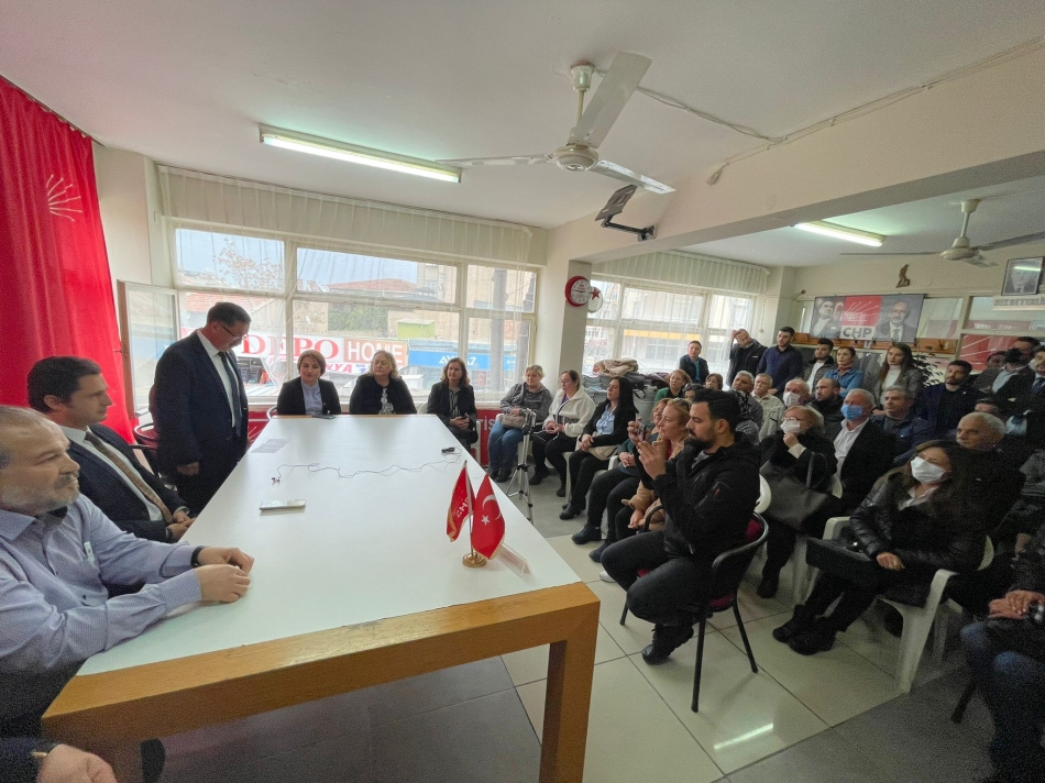 CHP’den Tire’de Esnaf Zirvesi   Yücel “Yangının Üzerine Benzin Dökülüyor” 6