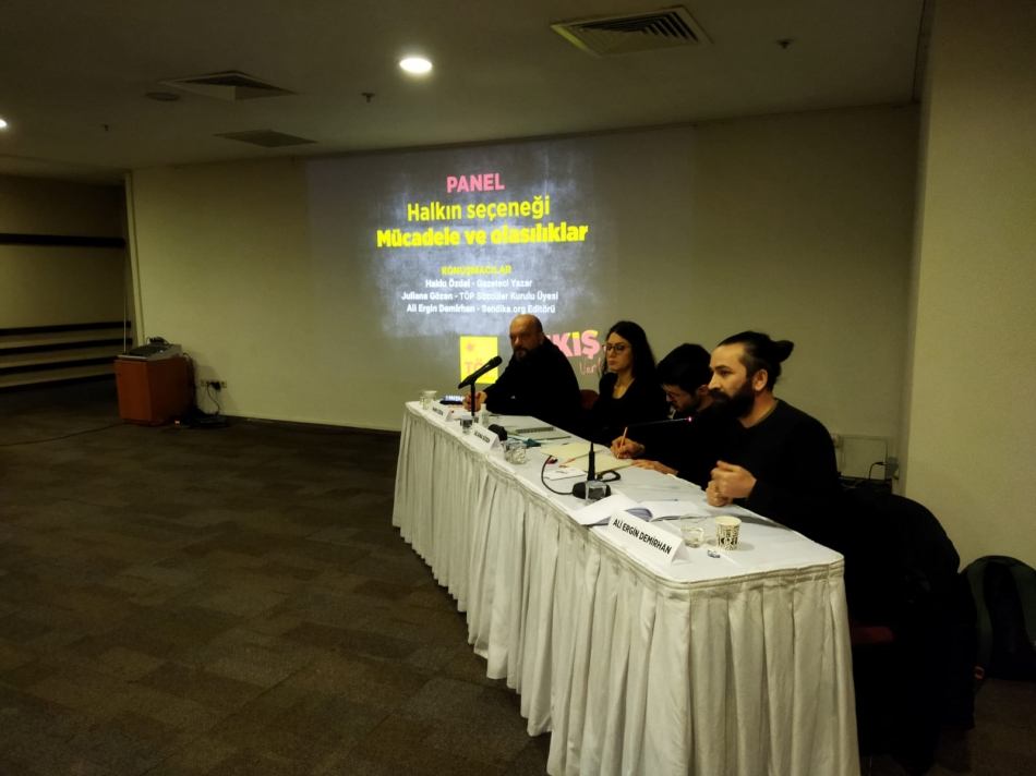 Sosyalistler halkçı seçeneği tartıştı 2