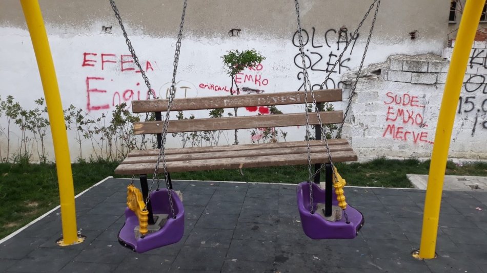 Konak’ta çocuk parkına saldırı 5