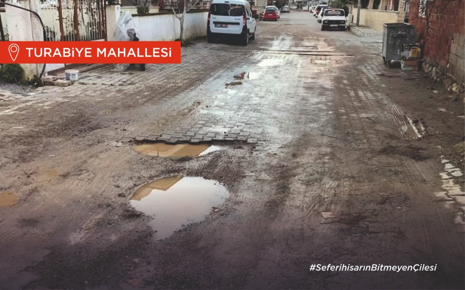 Seferihisar’da sezon açıldı yollar açılmadı  5