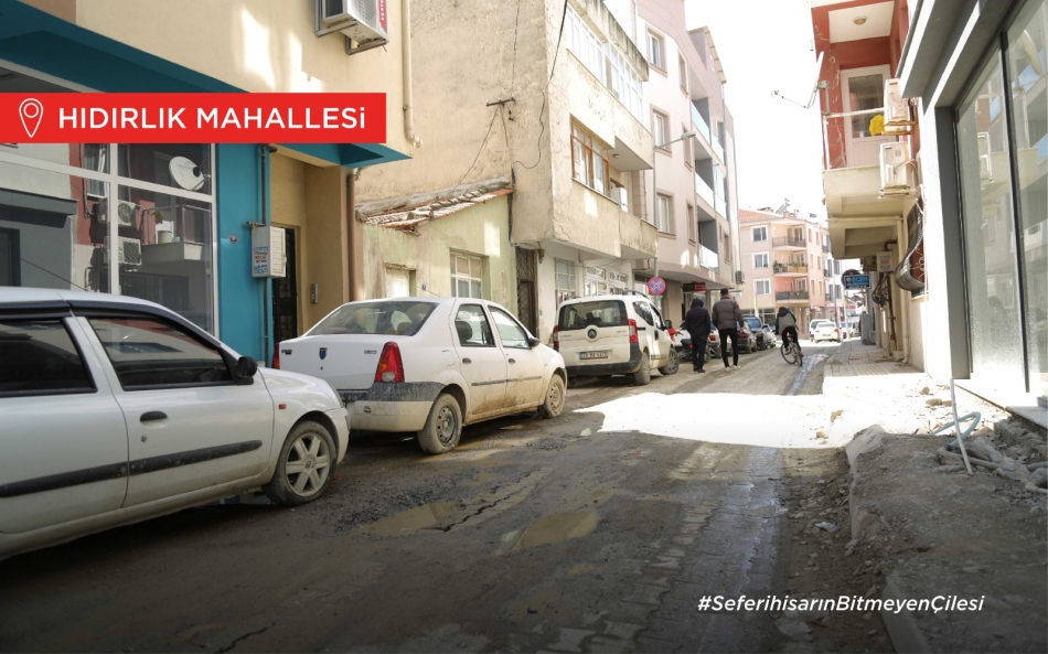 Seferihisar’da sezon açıldı yollar açılmadı  2