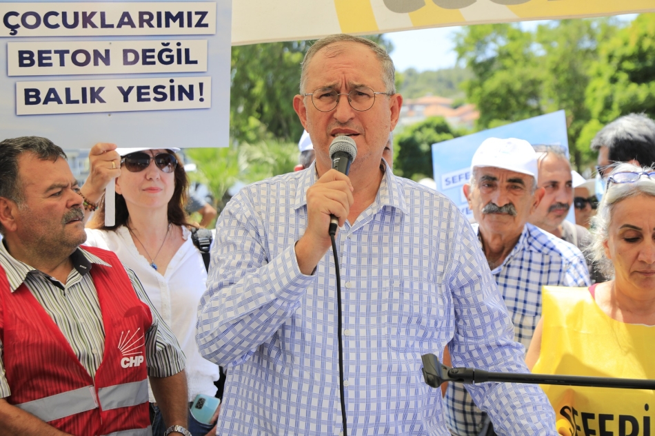 Sığacık çevre katliamına karşı ayağa kalktı 3