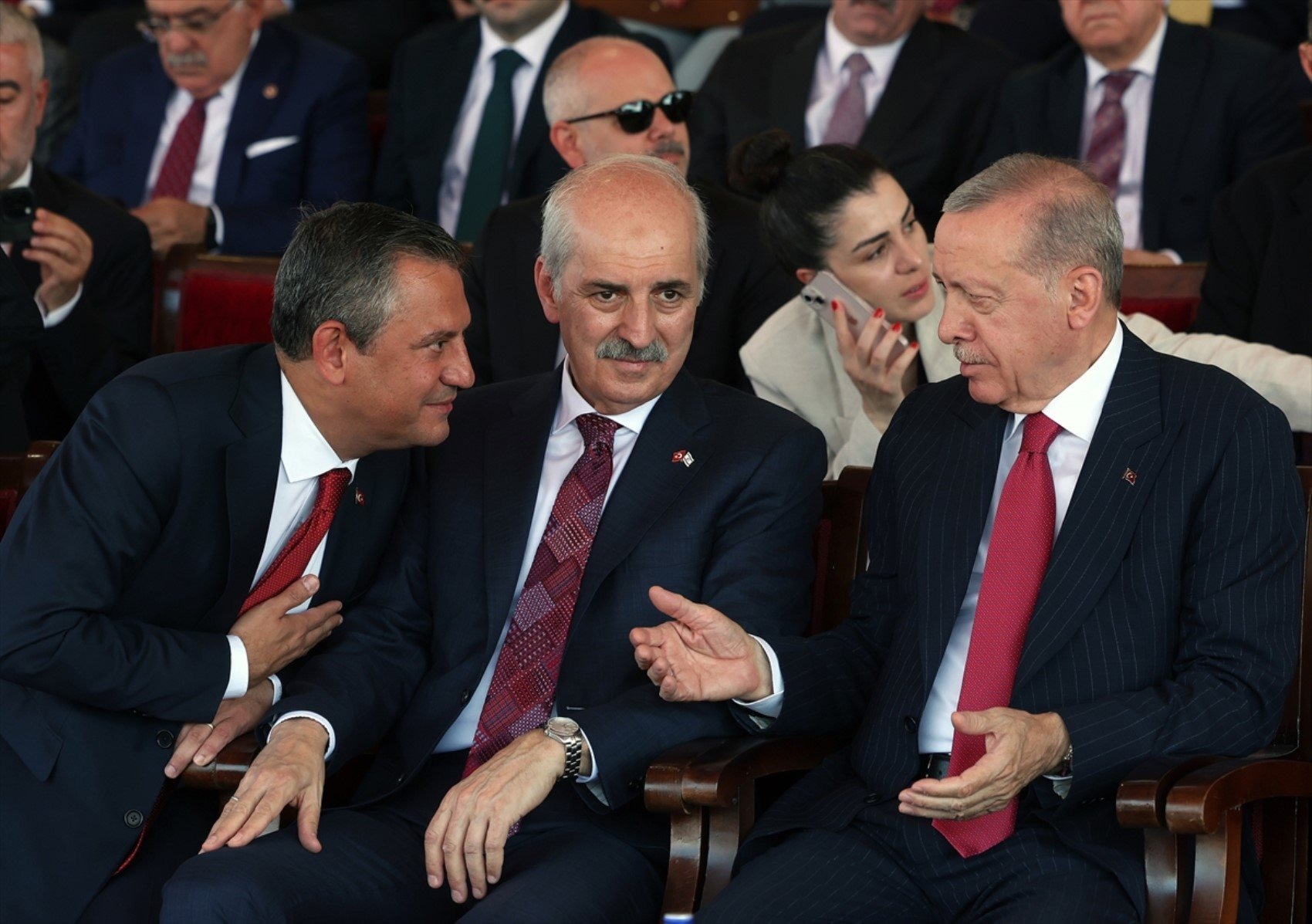 Kıbrıs Barış Harekatı'nın 50. yıldönümünde devlet erkanı ve muhalefet KKTC'de 1