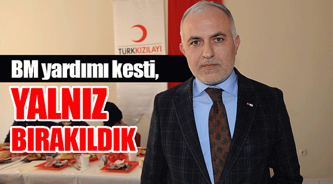Yalnız bırakıldık
