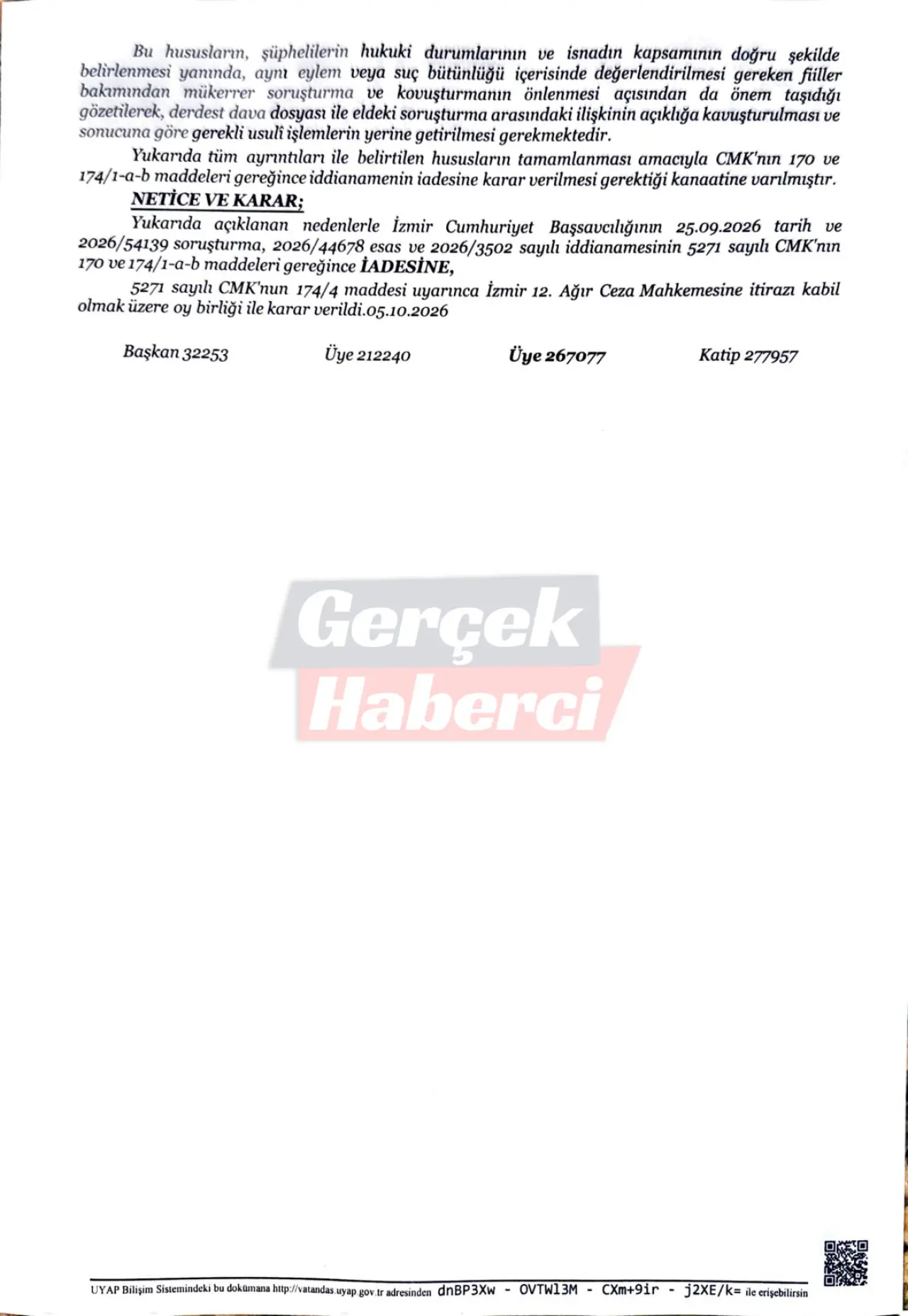 Gaziemir Kooperatif soruşturmasında iddianame iade edildi: Mahkeme eksikleri tek tek sıraladı 8
