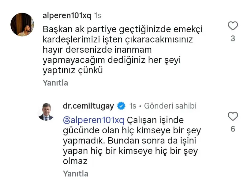 Cemil Tugay AKP'ye mi katılacak? Sosyal medyadaki yanıtı dikkat çekti! Gözler 7 Ekim'de - Resim : 2
